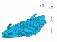 OEM Chrysler Voyager  Diagram - 68428558AC