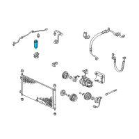 OEM 2002 Acura CL Receiver Diagram - 80351-S3M-A01