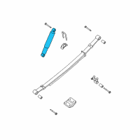 OEM 2015 Nissan Titan Suspension Set, Rear NISMO Diagram - E6200-9FG1A