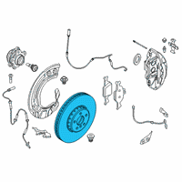 OEM BMW X7 BRAKE DISC, VENTILATED Diagram - 34-10-6-880-076