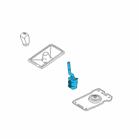 OEM 2011 Ford Mustang Gear Shift Assembly Diagram - CR3Z-7210-B