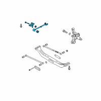 OEM Kia Spectra Arm Complete-TRAILIN Diagram - 551002F100
