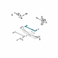 OEM 2005 Kia Spectra5 Arm Assembly-Rear Suspension Diagram - 552202F000