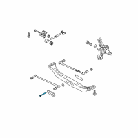 OEM 2009 Kia Spectra Bolt Diagram - 626172E100