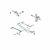 OEM 2005 Kia Spectra5 Arm Assembly-Rear Suspension Diagram - 552102F000