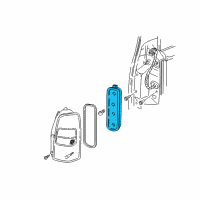 OEM 1997 Oldsmobile Silhouette Socket Diagram - 12335927