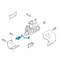 OEM 2020 Infiniti Q50 Sensor Assembly-Turbo Speed Diagram - 144A3-5CA1A