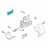 OEM 2019 Infiniti Q60 Turbocharger Inlet Gasket Diagram - 14415-5CA0A