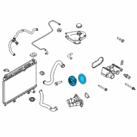 OEM Ford Thermostat Diagram - BE8Z-8575-Z