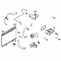 OEM 2014 Ford Fiesta Gasket Diagram - BE8Z-8255-A