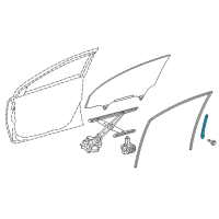 OEM Scion iM Guide Channel Diagram - 67404-12280