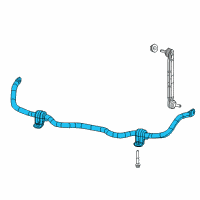 OEM Jeep Compass Bar-Front Diagram - 68299023AB