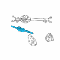 OEM 2005 Ford Excursion Axle Shaft Assembly Diagram - 4C3Z-3219-BA