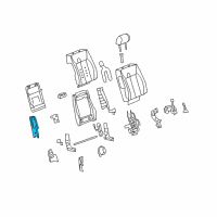 OEM 2011 Cadillac STS Side Trim Panel Diagram - 88992020