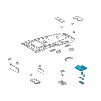 OEM Lamp Assy, Map Diagram - 81260-60360-B0