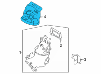 OEM 2021 Nissan Rogue Cover Assembly-Manifold Catalyst Diagram - 16590-6RA0A