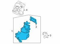 OEM Nissan Rogue Three Way Catalytic Converter Diagram - B08A2-6RK0A