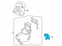 OEM 2022 Nissan Altima GUSSET Diagram - 20817-6CE0A