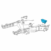 OEM 2007 Ford Ranger Rear Mount Diagram - 7L5Z-6068-FA