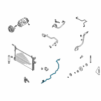 OEM 2005 Infiniti FX45 Pipe-Front Cooler, High Diagram - 92440-CG000