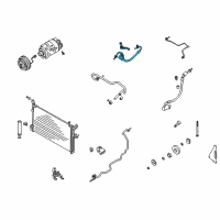 OEM Infiniti Hose-Flexible, High Diagram - 92490-CG000