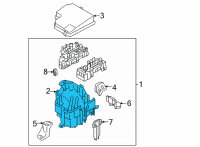 OEM Toyota GR86 Fuse Box Diagram - SU003-10594