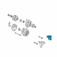 OEM Bracket, Engine Side Mounting Diagram - 11910-R70-A00