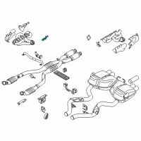 OEM 2013 BMW M3 Heat Resistant Plate Diagram - 11-62-7-838-421