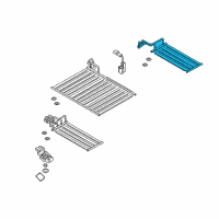 OEM BMW 330e Upper High Voltage Battery Radiator Diagram - 61-27-8-632-541