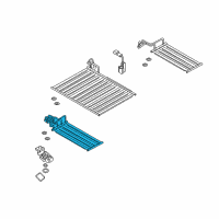 OEM 2018 BMW 330e Radiator, High-Voltage Batt. Unit, Bottom Diagram - 61-27-8-632-542