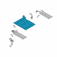 OEM 2016 BMW 330e Radiator High-Voltage Batt.Top Front Diagram - 61-27-8-632-540