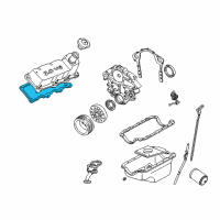 OEM 2005 Ford Taurus Valve Cover Gasket Diagram - 4F1Z-6584-AA