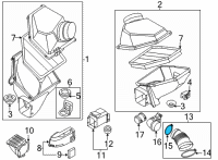 OEM BMW M8 Hose Clamp Diagram - 07-11-9-909-530