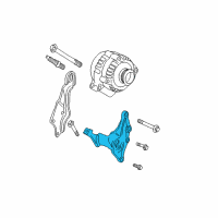 OEM 2000 Pontiac Grand Am Bracket-Generator Diagram - 24509024