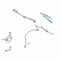 OEM Dodge Stratus Arm WIPER-WIPER Diagram - 8250A072