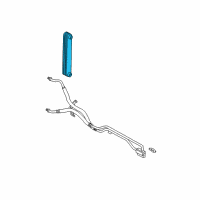 OEM Chevrolet Silverado 2500 Oil Cooler Diagram - 52484139