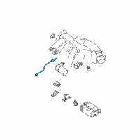 OEM 2003 Nissan Maxima Heated Oxygen Sensor Diagram - 22691-8J101