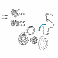 OEM 2016 Jeep Compass Hose-Brake Diagram - 68171911AA