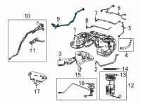 OEM Jeep FUEL VAPOR Diagram - 68459303AB