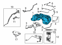 OEM Jeep Grand Cherokee L FUEL Diagram - 68538080AB