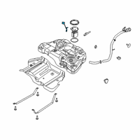 OEM 2017 Ford Fusion Fuel Gauge Sending Unit Diagram - DG9Z-9A299-H