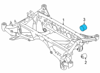 OEM BMW M340i xDrive RUBBER MOUNTING REAR Diagram - 33-31-6-899-168