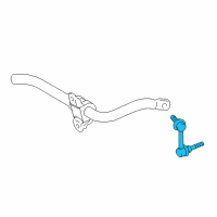 OEM 2016 Lexus IS350 Link Assy, Front Stabilizer, LH Diagram - 48810-30080