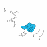 OEM 2015 Chevrolet SS Fuel Tank Diagram - 92456675