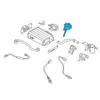 OEM 2014 Kia Rio Actuator-Visor Diagram - 283212B600