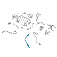 OEM Hyundai Accent Sensor Assembly-Oxygen Diagram - 39210-2B410