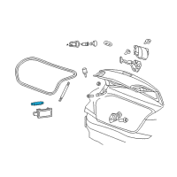 OEM 2012 Chrysler 200 Bulb Diagram - L0000567