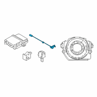 OEM 2020 BMW X2 SENSOR, DRIVER'S SEAT Diagram - 65-77-6-993-869