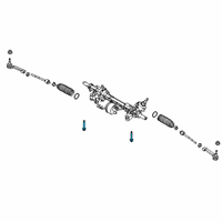 OEM Lincoln Aviator Gear Assembly Mount Bolt Diagram - -W719413-S439