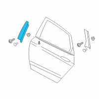 OEM 2019 Ford SSV Plug-In Hybrid Applique Diagram - ES7Z-54255A34-CA